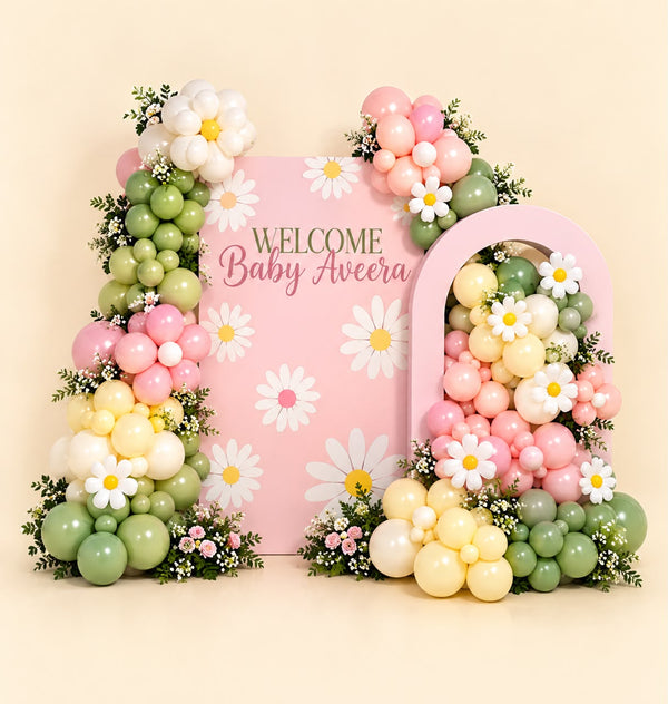 Newborn Baby Welcome Decoration at Home