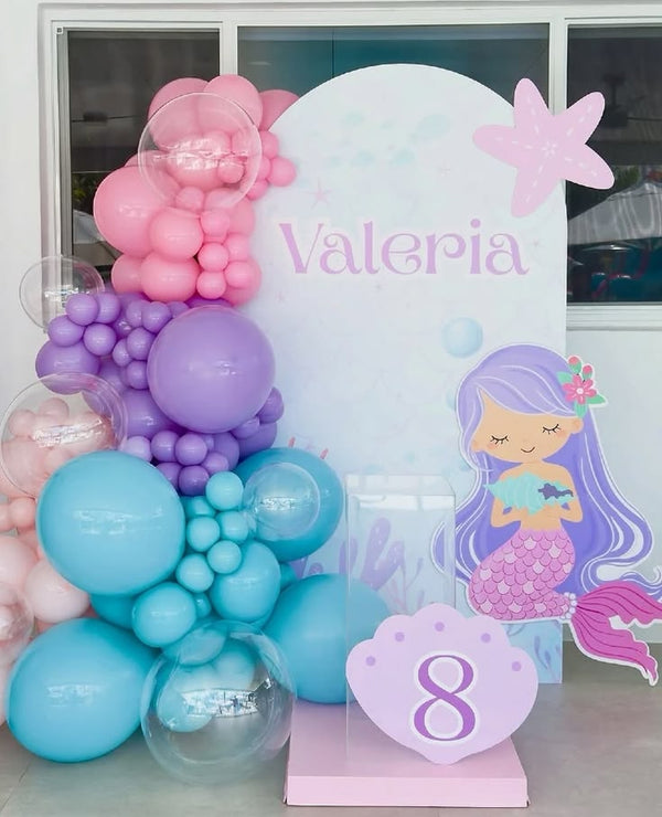 Mermaid Theme Decoration for Kids Birthday