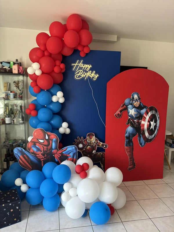Superhero Theme Decoration for Kids Birthday