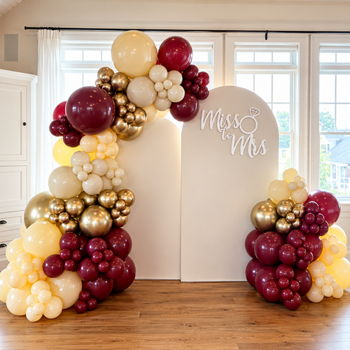 Burgundy Luxe Bachelor Party
