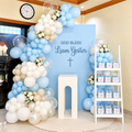 Sky Blue & Pearl Baptism