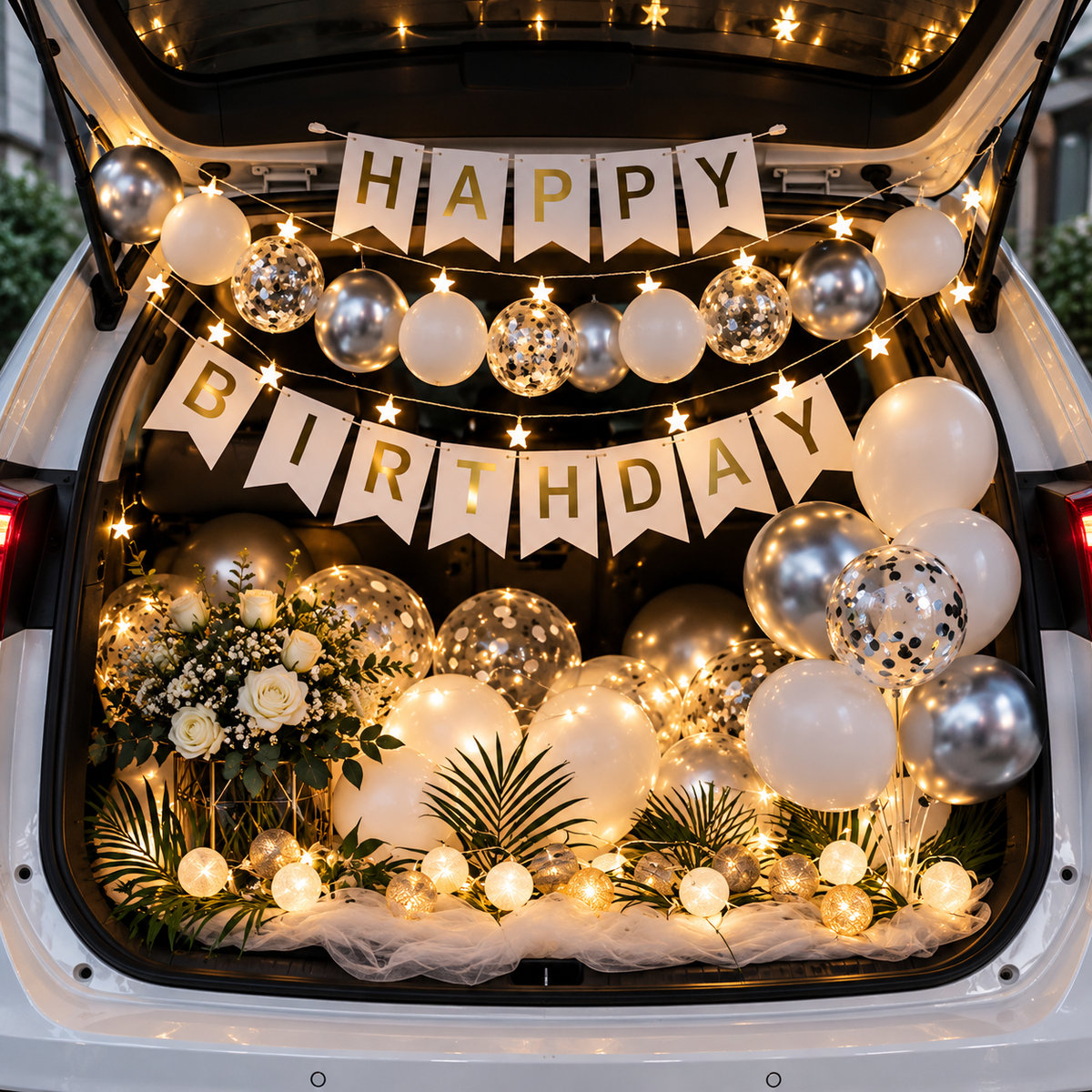 Elegant Car Boot Decor