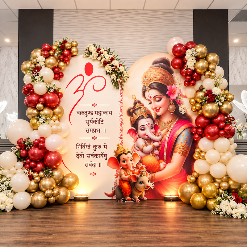 Ganesh Chaturthi Decor 🪷✨