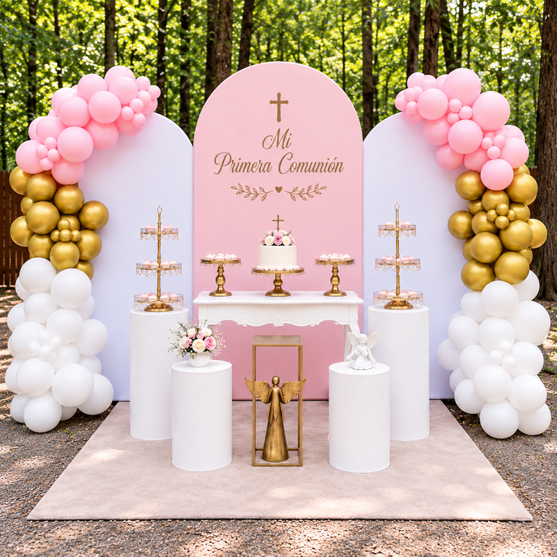 Pink & Gold Baptism
