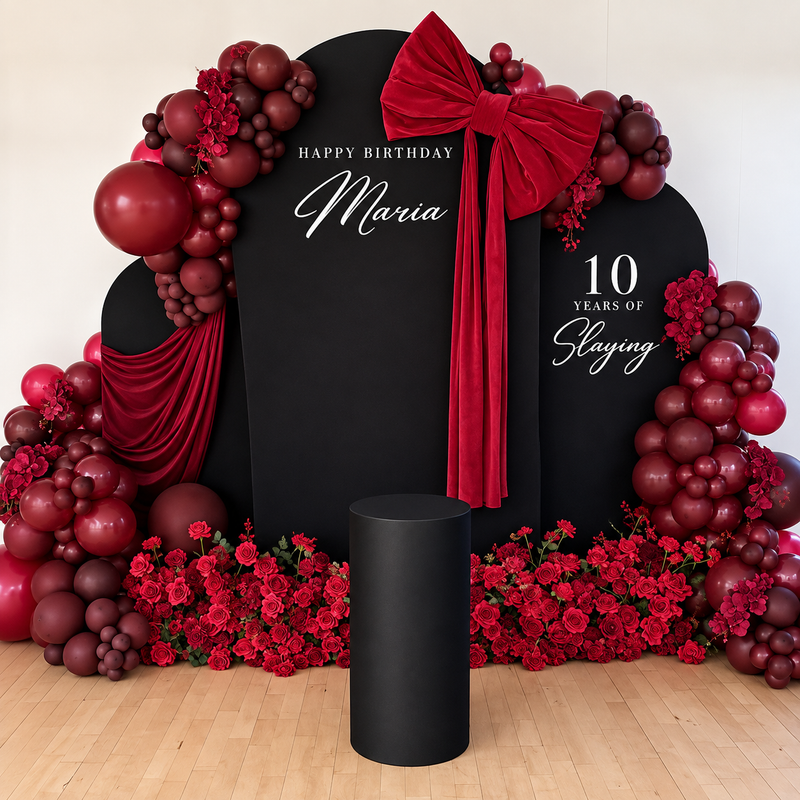 Burgundy & Black Bachelor Party 🖤🍷