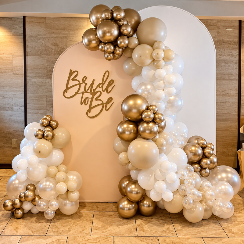 Champagne Gold Bachelor Party 🥂✨