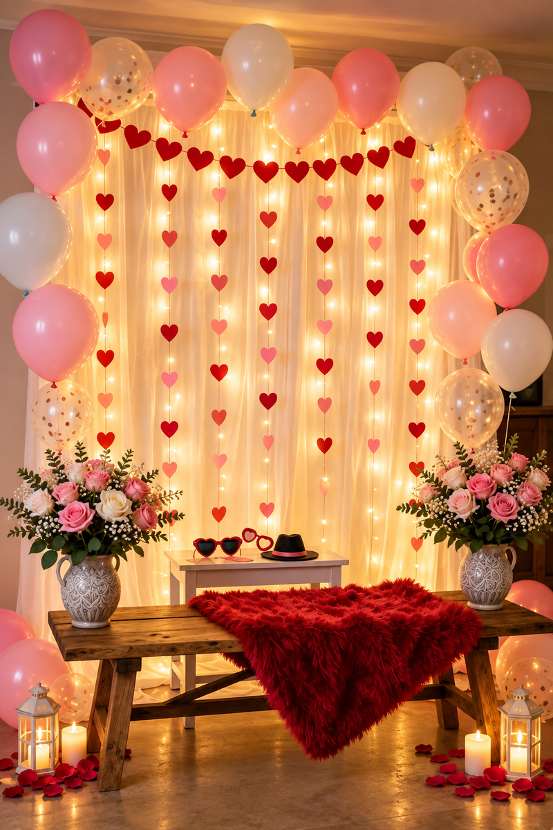 Romantic Candlelight Decoration