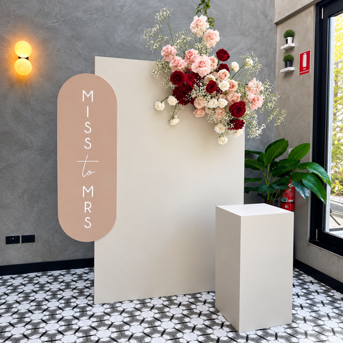 Elegant Miss to Mrs. Wedding Decoration