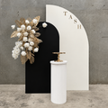 Elegant Black & White Wedding Decoration