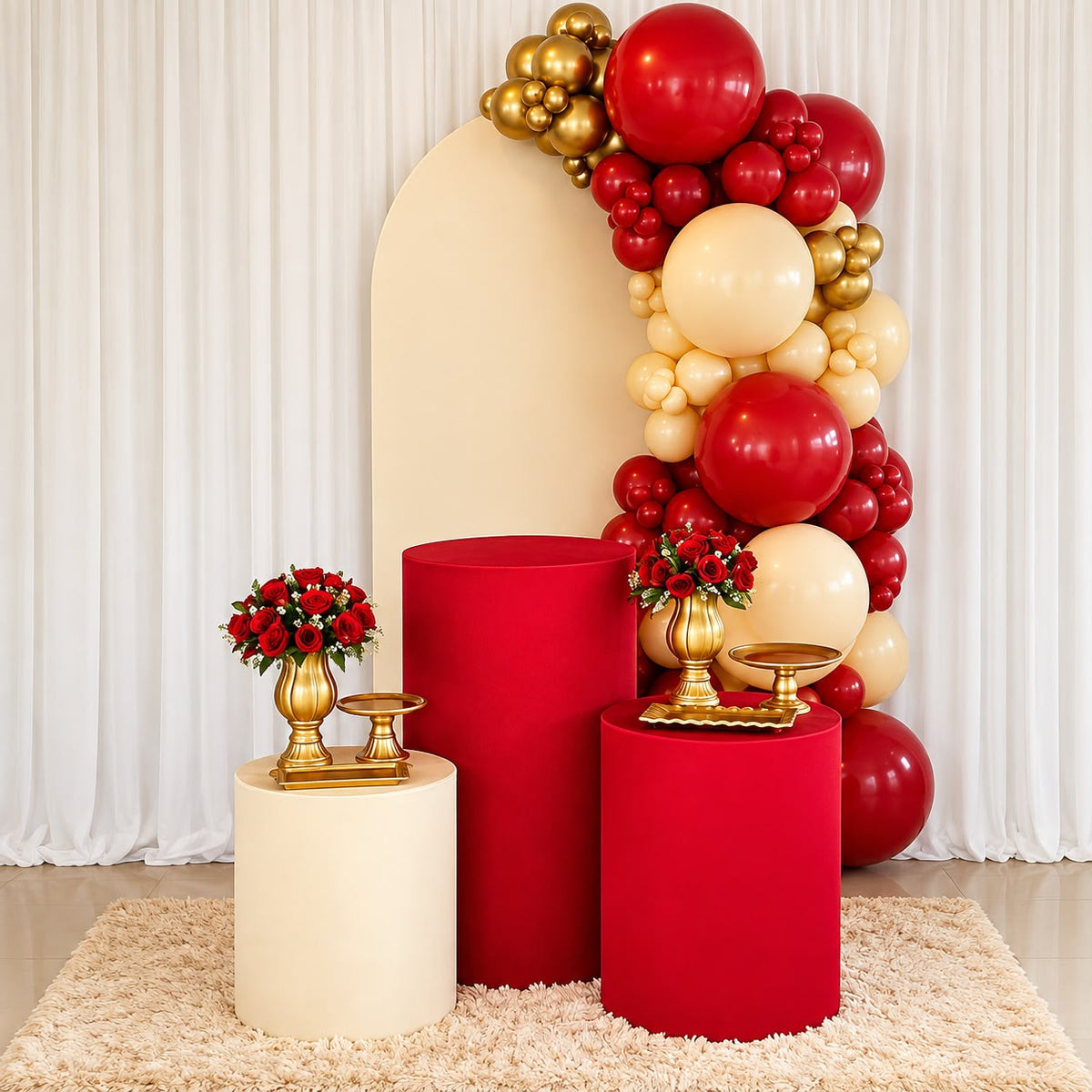 Royal Red and Golden