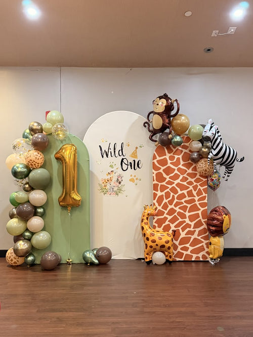 Customized Backdrop panel  with stand 3/6: 1