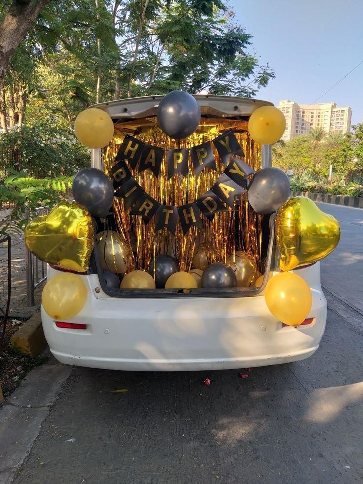 Happy Birthday banner Foil Curtain